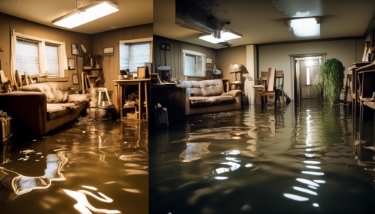 Ashland OR Flooded House Cleanup